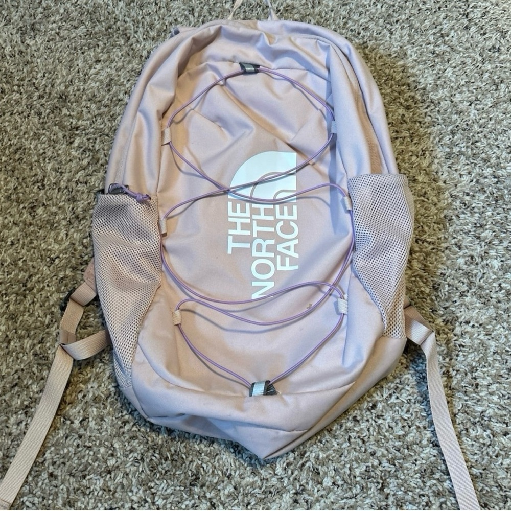 The North Face Light Pink Backpack
